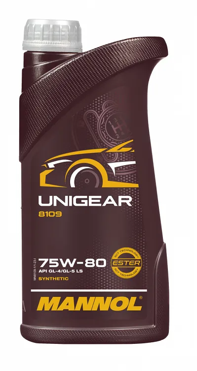 Трансмиссионное масло MANNOL UNIGEAR EXTRA 75W-80 1л MN81091A