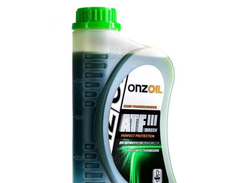 Трансмиссионное масло ONZOIL ATF III GREEN 0.9л ONZOIL ATF III GREEN 0,9L