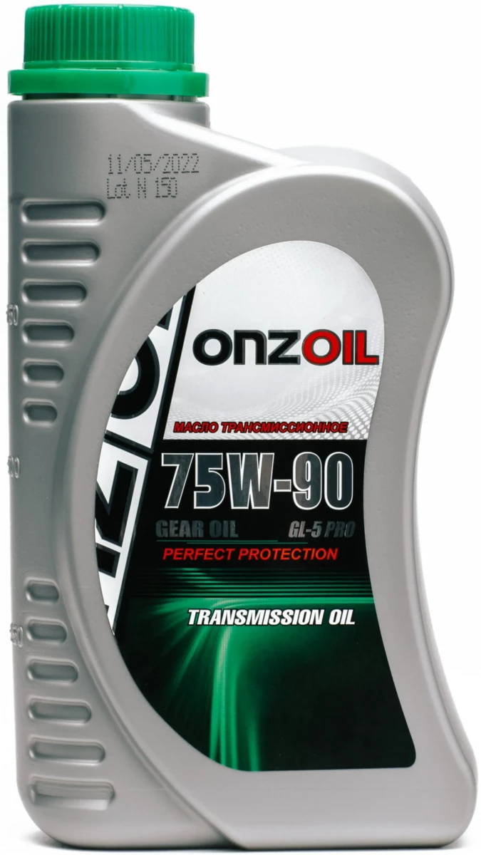 Трансмиссионное масло ONZOIL GL-5 PRO 75W-90 0.9л ONZOIL GEAR OIL 75W-90 GL-5 PRO 0,9L