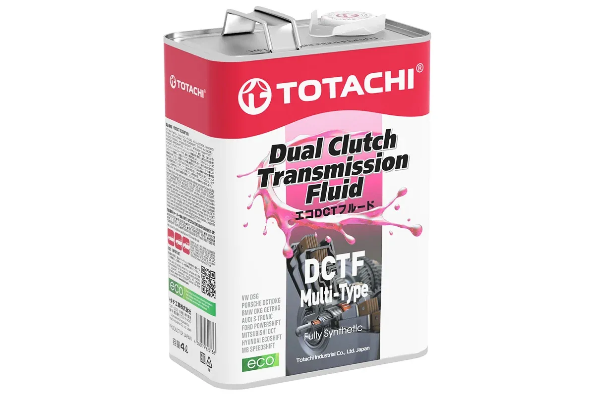 Трансмиссионное масло TOTACHI DCTF MULTI-TYPE 4л A8204