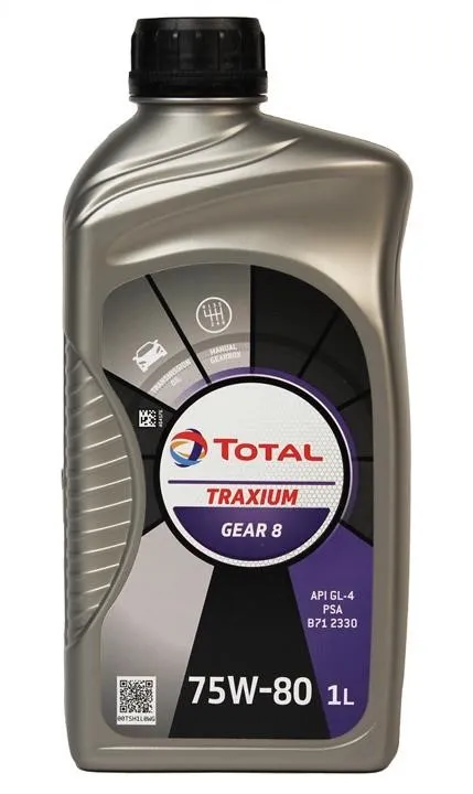 Трансмиссионное масло TOTAL TRAXIUM GEAR 8 75W-80 1л 214082