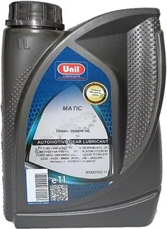 Трансмиссионное масло UNIL MATIC DCT 1л 21004812