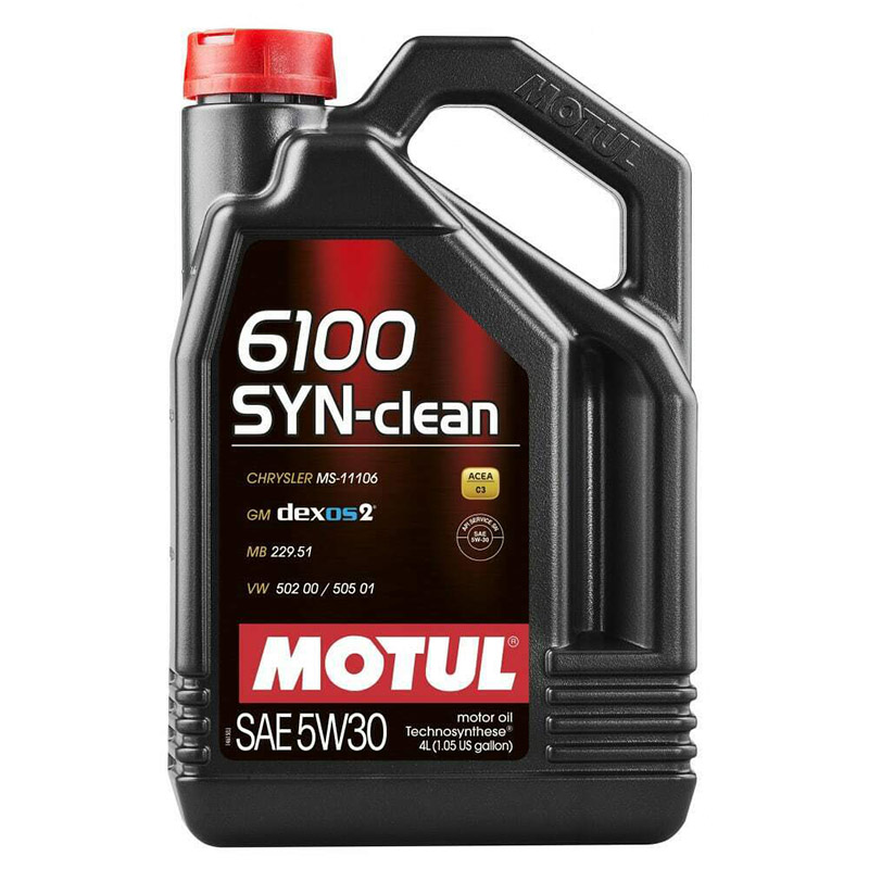 Масло моторное MOTUL 6100 SYN-CLEAN 5W-30 4л 107948