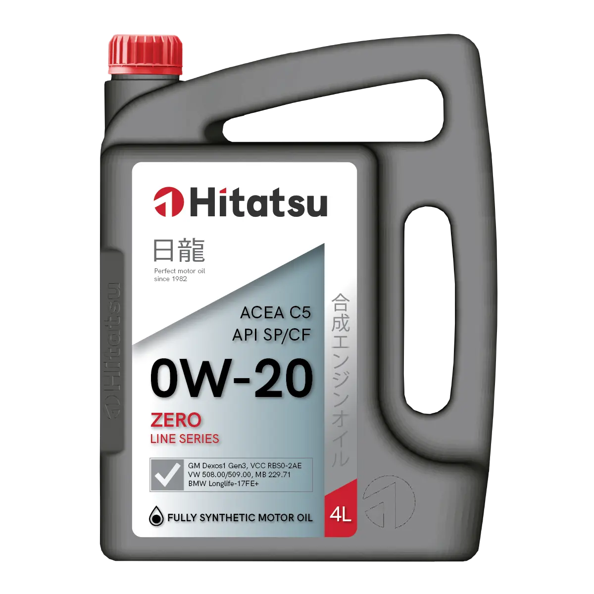 0W20 4L МАСЛО МОТОРНОЕ\ API SP/CF ACEA C5 508.00/509.00 229.71 LL-17FE+ GM Dexos1 Gen3 HITATSU 0W20H14