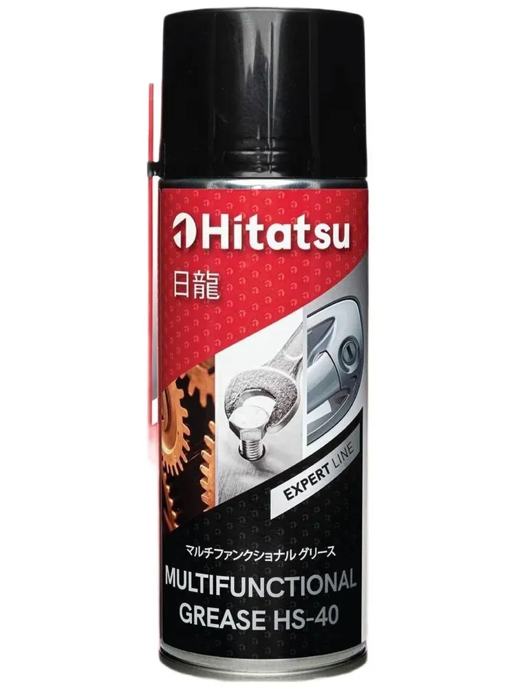 Многофункциональная проникающая смазка (жидкий ключ) 520мл (аэрозоль) HITATSU HS40