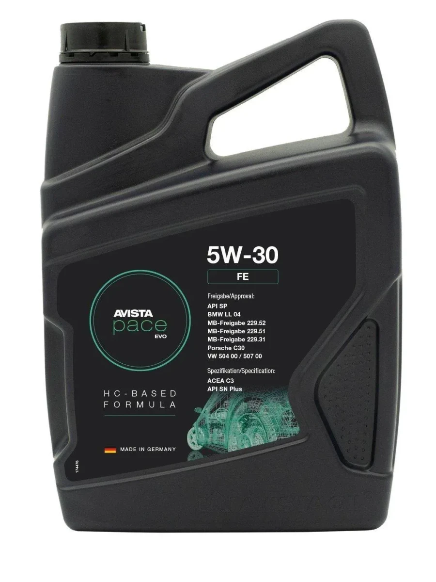 Моторное масло AVISTA 174468