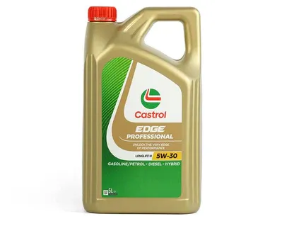 5L Масло EDGE Professional LL III 5W30 ACEA C3 VW50400/50700 Porsche C30 Бельгия CASTROL 15F616