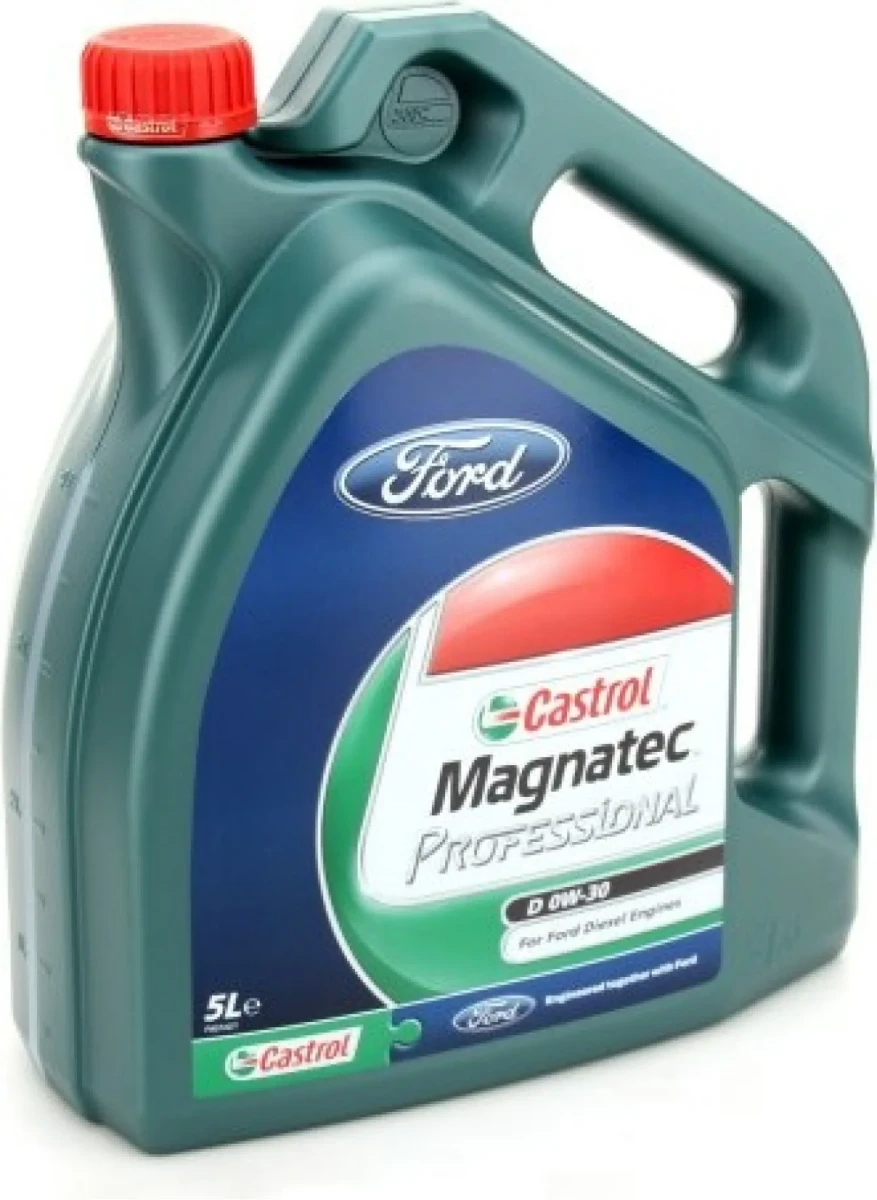 Масло моторное синтетическое 5л - для легк. авто, ACEA C2, Ford WSS-M2C950-A CASTROL CASTROL 0W30 MAGNATEC D/5
