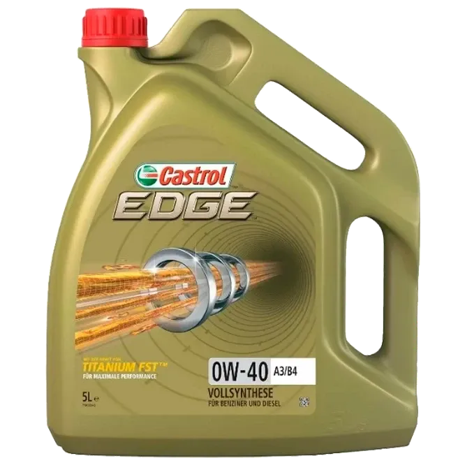 Масло моторное синтетическое 5л - для легк. авто, API SP, ACEA A3/B4, MB 229.3/229.5, VW 502 00/505 00,BMW Longlife-01, Ford WSS-M2C937-A, Renault RN0700/RN0710,Porsche A40 CASTROL CASTROL 0W40 EDGE A3/B4/5