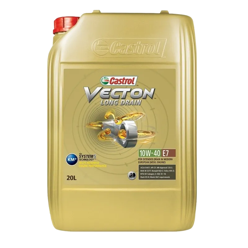 Масло моторное CASTROL 10W-40 20л CASTROL 10W40 VECTON LONG DRAIN E7/20
