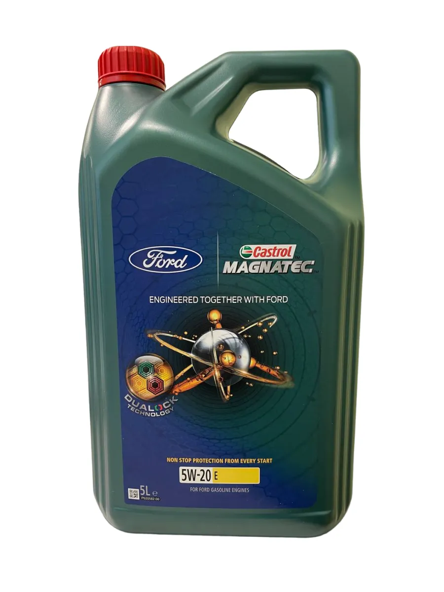 Масло моторное синтетическое 5л - для легк. авто, Ford WSS-M2C948-B CASTROL CASTROL 5W20 FORD MAGNATEC E/5