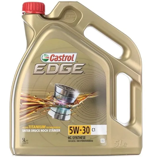 Масло моторное синтетическое 5л - для легк. авто, ACEA C1, Jaguar Land Rover STJLR.03.5005 CASTROL CASTROL 5W30 EDGE C1/5