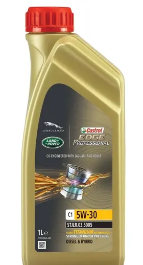 Масло моторное синтетическое 1л - для легк. авто, ACEA C1, Jaguar Land Rover STJLR.03.5005 CASTROL CASTROL 5W30 EDGE PROFESSIONAL C1/1