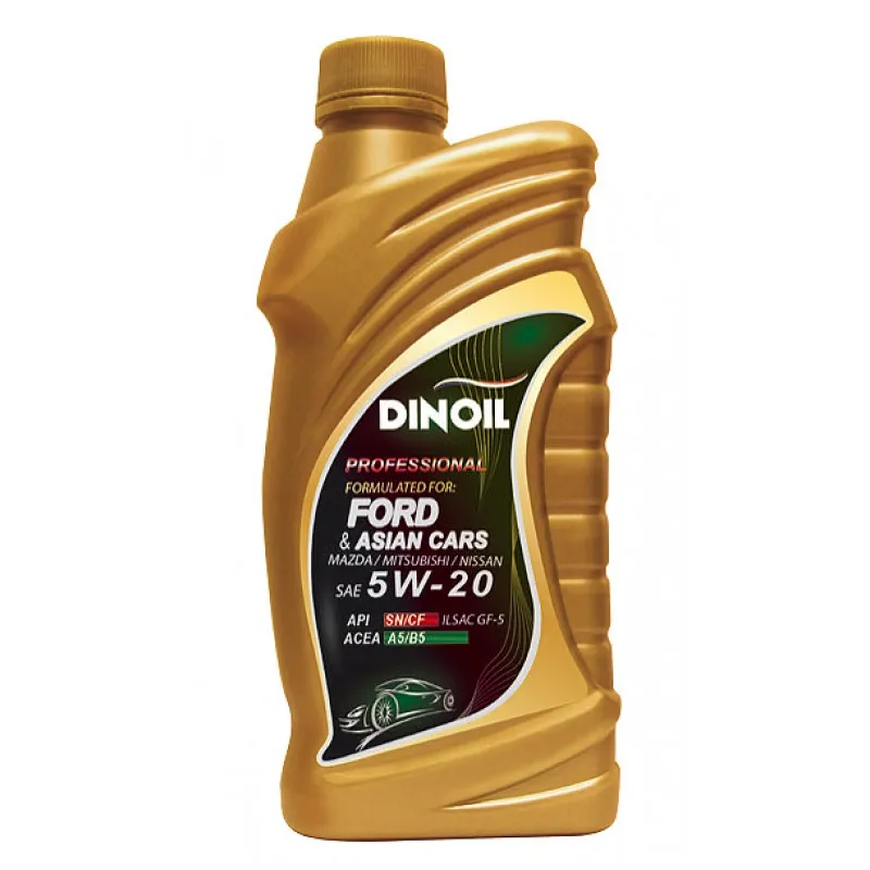 3985DINOIL FORD/ASIAN CARS 5W20 1L МАСЛО МОТОРНОЕ\API SN, ILSAC GF-5, ACEA A5/B5,FORD M2C-945/946 DINOIL 3985