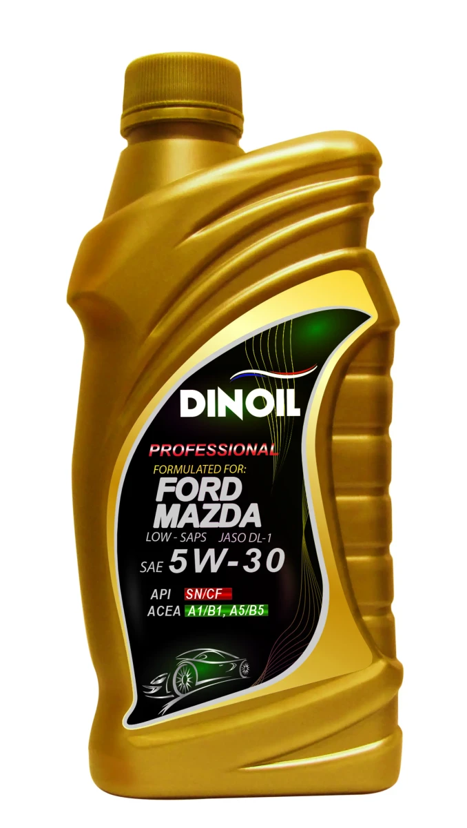 FORD/MAZDA 5W30 1L МАСЛО МОТОРНОЕ\API SN/CF ACEA C2 ,FORD M2C913-D/M2C13-A/B/C/ DINOIL 4005