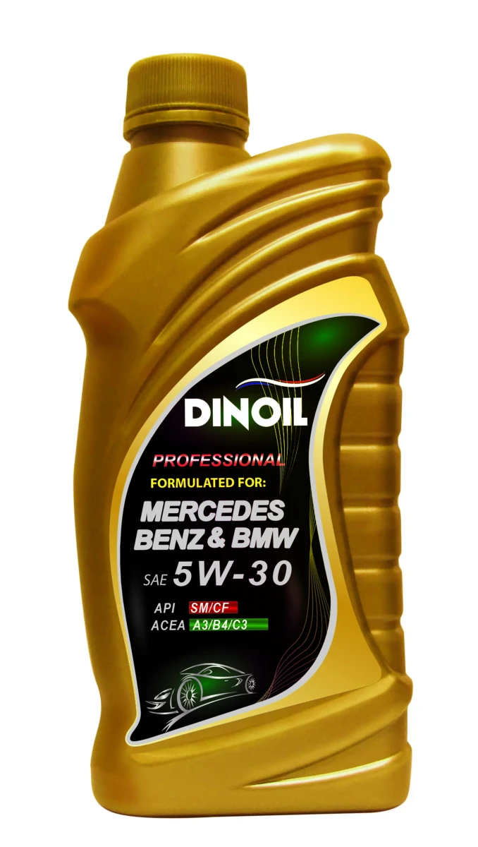 4012DINOIL MB/BMW 5W30 1L МАСЛО МОТОРНОЕ\API SN/CF, ACEA A3/B4/C3, MB 229.51(52),VW 505.01, DINOIL 4012