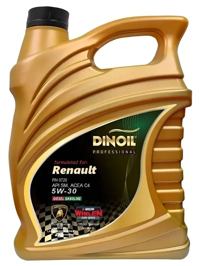 2336DINOIL RENAULT 5W30 5L МАСЛО МОТОРНОЕ\ API SN, ACEA C4, RN 0720 DINOIL 40365