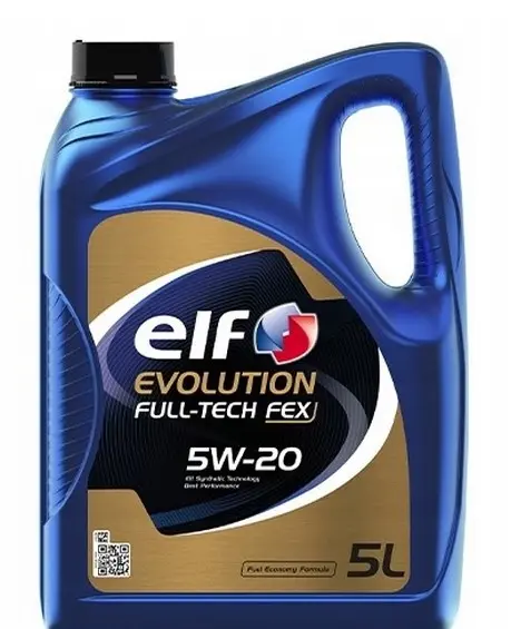 Масло моторное синтетическое 5л - ACEA C5, API SN/CF, Ford WSS-M2C-948-B, Jaguar/Land Rover STJLR.03.5004 ELF ELF 5W20 EVOLUTION FULL-TECH FEX/5
