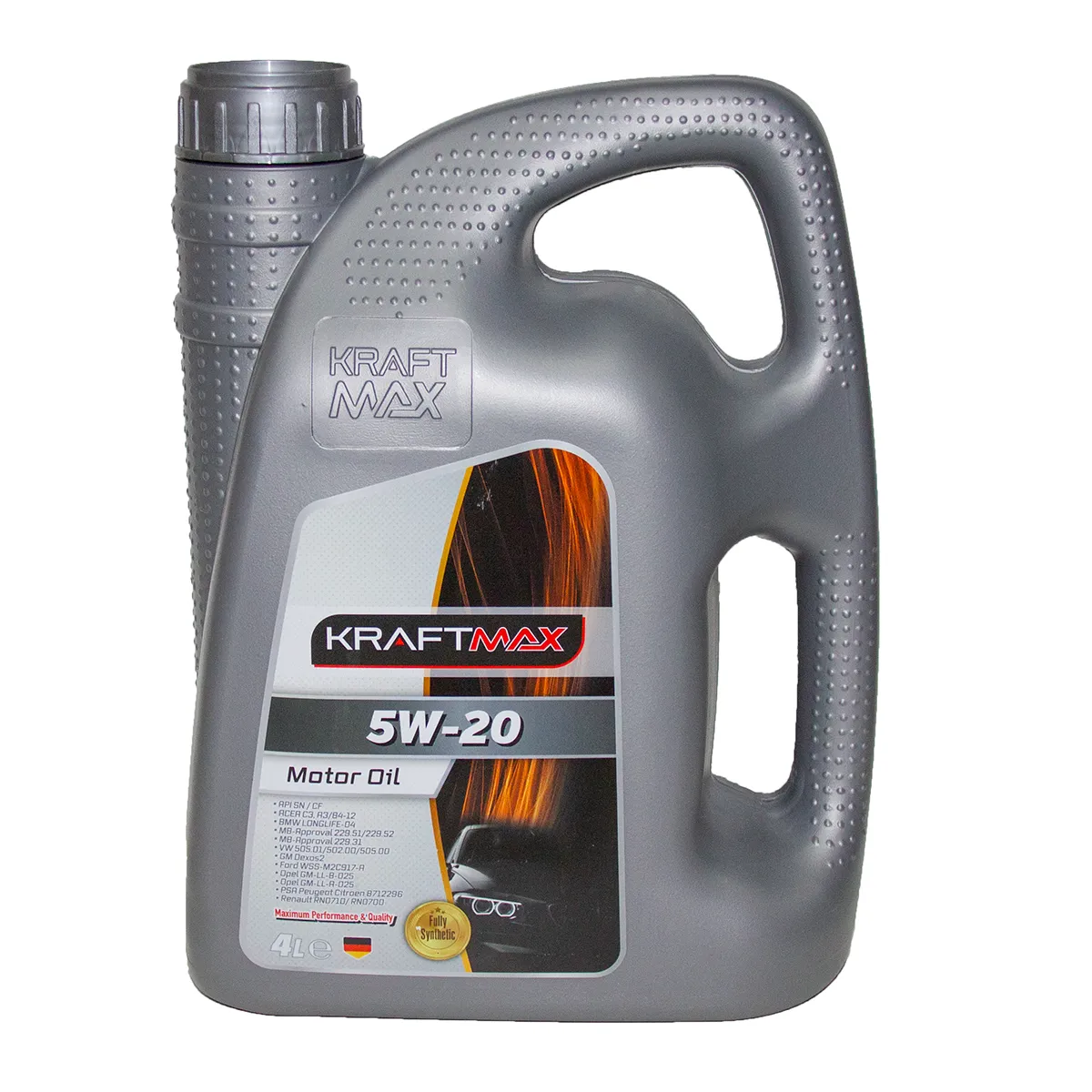 5W-20 ACEA C3 4 л моторное масло KRAFTMAX KM604/4