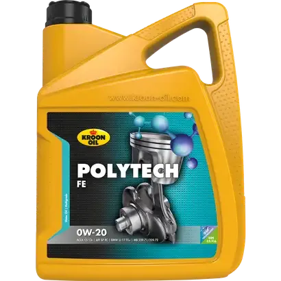 Масло моторное POLY TECH FE 0W-20 5L ( ) KROON OIL 37569