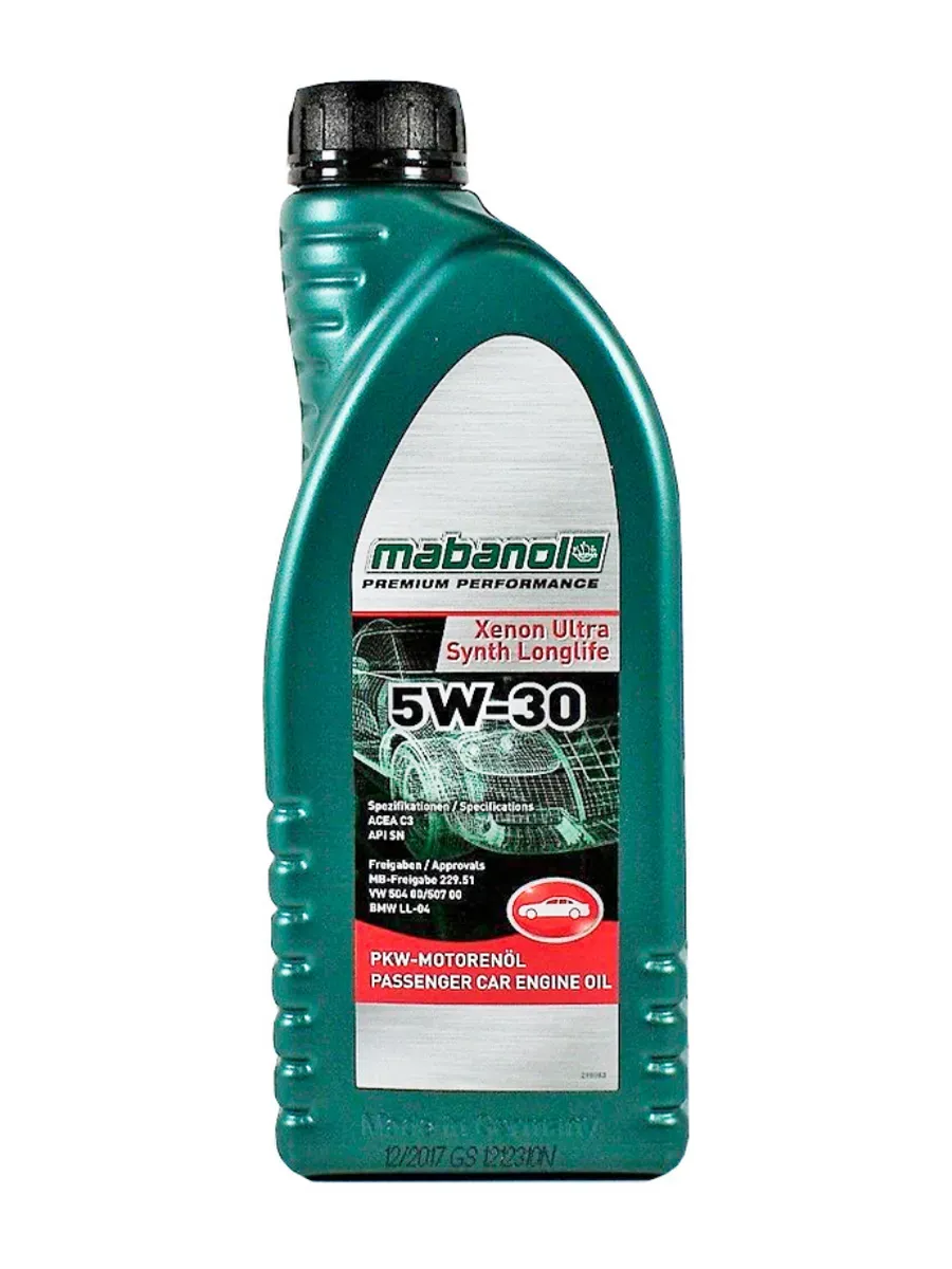 Масло моторное MABANOL 410017