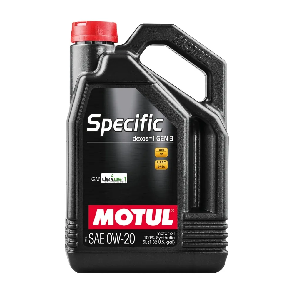5L Масло SPECIFIC DEXOS1 GEN3 0W20 (EU) SP GF-6A GM Dexos1 Gen.3 MOTUL 111837