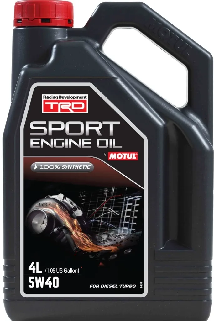5W40 (4L) МАСЛО МОТОРНОЕ TRD SPORT EO DIESEL C3 API-CF MOTUL 112723