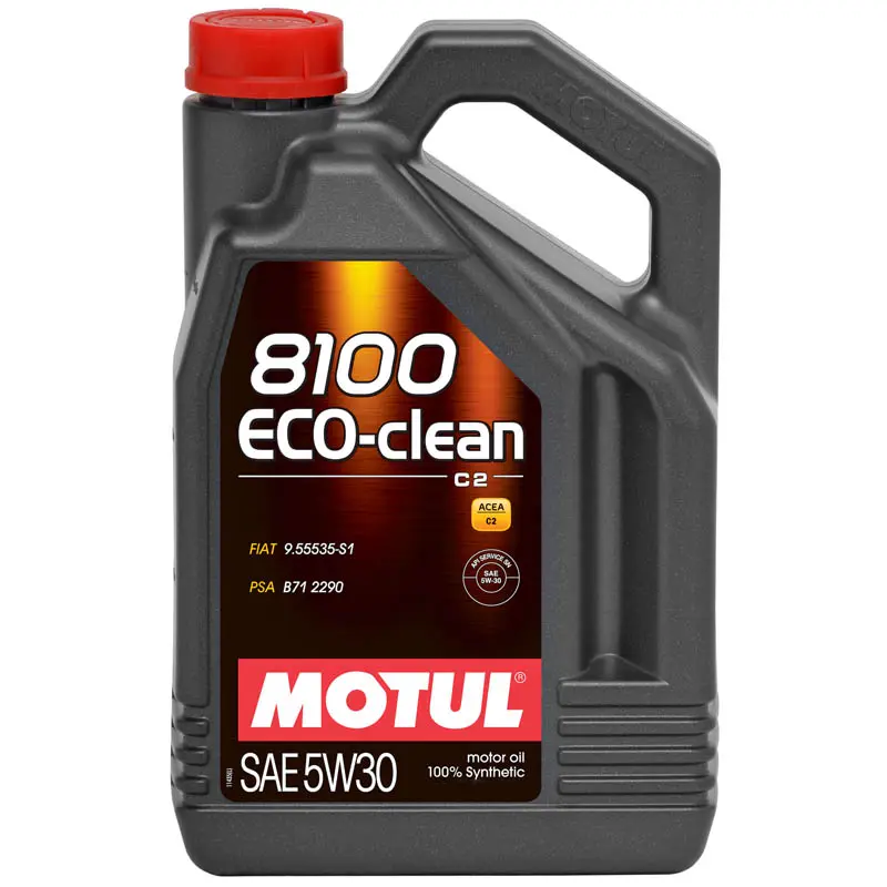 5W30 (4L) 8100 ECO-CLEAN МАСЛО МОТОРНОЕ\ ACEA C2/API SN 9.55535-S1 MOTUL 113549