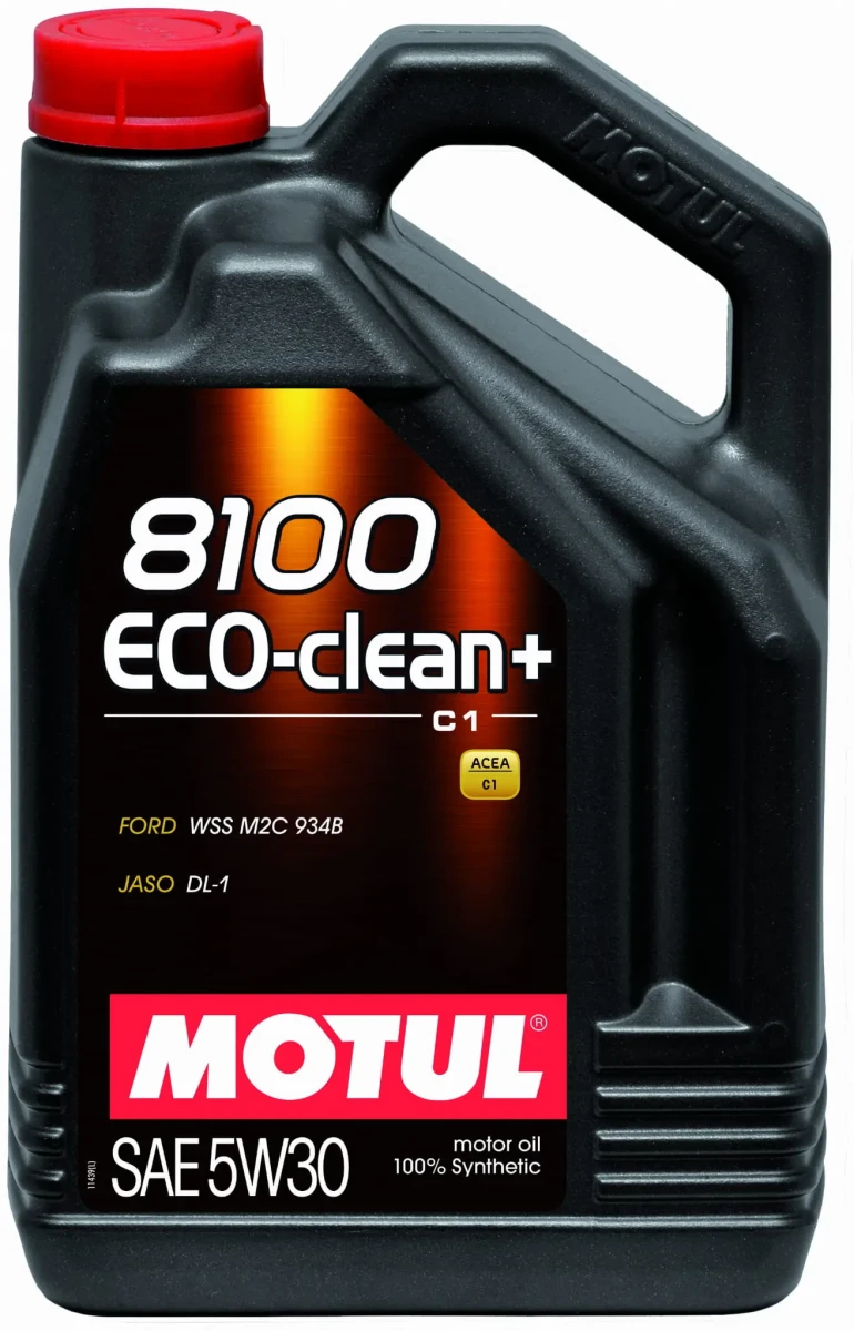 5W30 (4L) 8100 ECO-CLEAN+ МАСЛО МОТОРНОЕ\ACEA C1 JASO DL-1 FORD WSS M2C 934 B STJLR.03.5005 MOTUL 113552