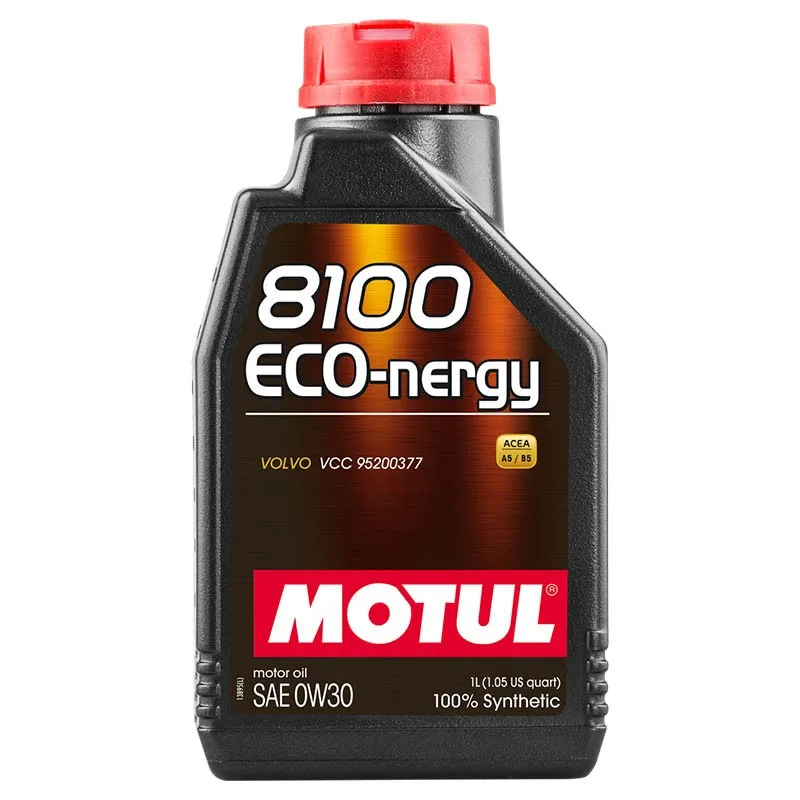 0W30 (1L) 8100 ECO-NERGY МАСЛО МОТОРНОЕ\АСЕА А5/В5 АPI SL/CF VOLVO VCC 95200377 MOTUL 113553