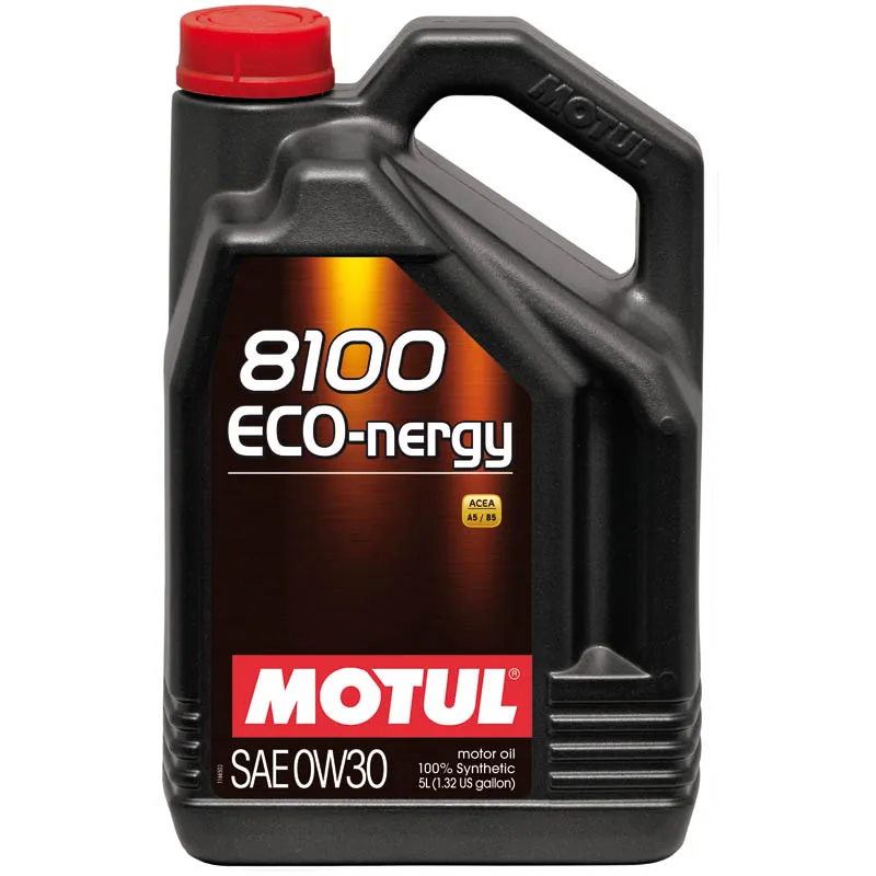 0W30 (5L) 8100 ECO-NERGY МАСЛО МОТОРНОЕ\АСЕА А5/В5 АPI SL/CF VOLVO VCC 95200377 MOTUL 113555