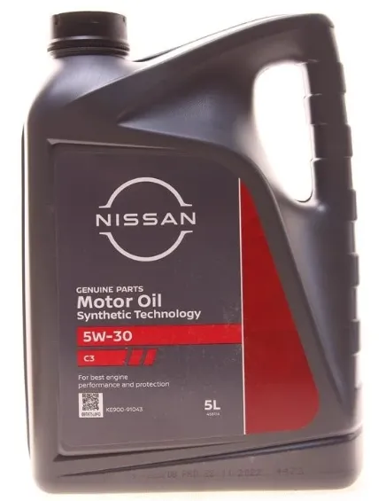 OE 5W30 5L МАСЛО МОТОРНОЕ / API: SN/CF ACE NISSAN KE900-91043