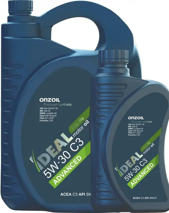 АКЦИЯ 4,5 + 0,9 IDEAL 5W30 C3 МАСЛО МОТОРНОЕ\API SN/CF ACEA C3 VW 504/507 MB 229.52 LL04 ONZOIL 210408-Н