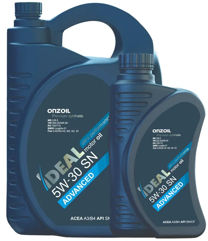 Масло моторное синтетическое ONZOIL ONZOIL IDEAL 5W30 SN 4,5+0,9Л