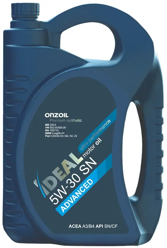 Масло моторное синтетическое ONZOIL ONZOIL IDEAL 5W-30 SN 4,5 L