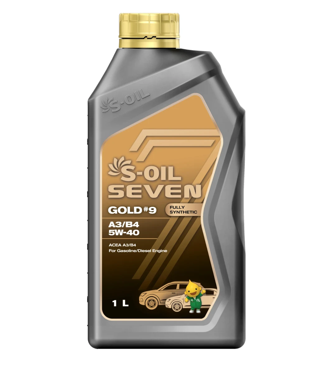 7 GOLD #9 A3/B4 5W40 1L МАСЛО МОТОРНОЕ \ ACEA A3/B4, API SN, VW 502.00/505.00 S-OIL E108221