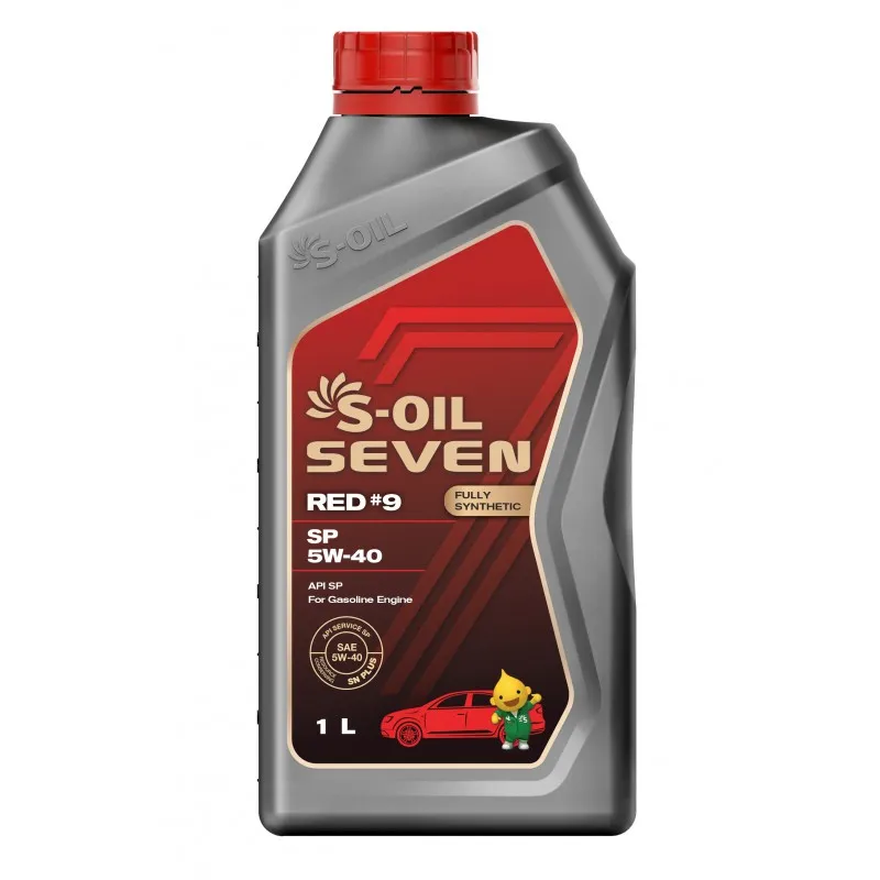 7 RED #9 SP 5W40 1L МАСЛО МОТОРНОЕ \ API SP S-OIL E108303