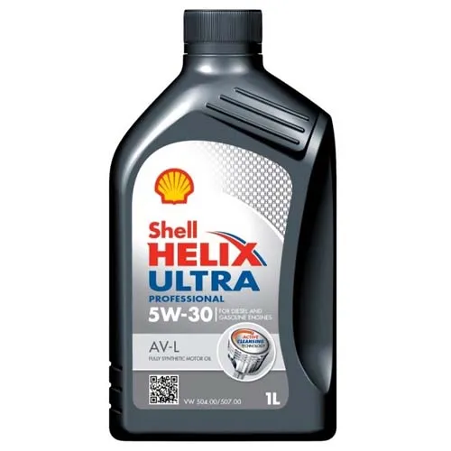 Масло моторное синтетическое 1л - API SN, ACEA C3, VW 504.00/507.00 SHELL SHELL 5W30 HELIX ULTRA PROFESSIONAL AV-L/1