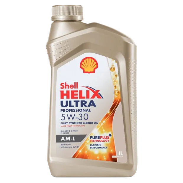 Масло моторное синтетическое 1л - API: SN/CF, ACEA: C3, BMW LL-04, MB 229.51, аналог HELIX ULTRA ECT C3 5W30 SHELL SHELL 5W30 HELIX ULTRA PROFESSIONAL AM-L/1