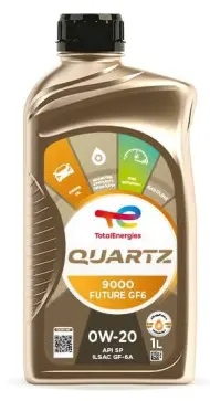Масло моторное синтетическое 1л - API SP, ILSAC GF-6A TOTAL TOTAL 0W20 QUARTZ 9000 FUTURE GF6/1