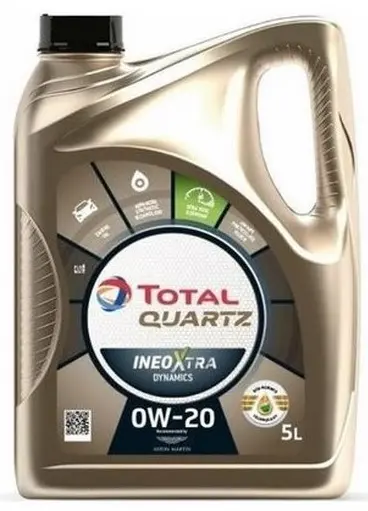Масло моторное синтетическое 5л - ACEA C5, API SN, ILSAC GF-5, BMW LL-17 FE+ / LL-14 FE+, FORD WSS-M2C952-A1 TOTAL TOTAL 0W20 QUARTZ INEO XTRA DYNAMICS/5
