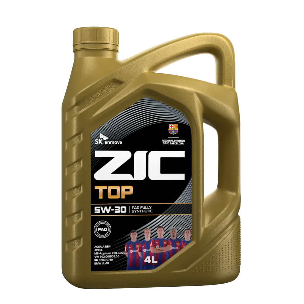 Изображение Масло моторное ZIC TOP 5W-30 4л 162681 Масло моторное ZIC TOP 5W-30 4л 162681