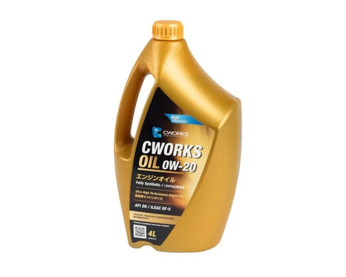 Изображение Масло моторное CWORKS 0W-20 4л A110R1004 Масло моторное CWORKS 0W-20 4л A110R1004