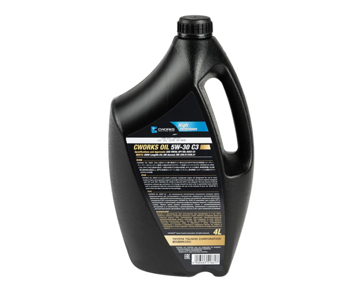 Масло моторное CWORKS 5W-30 4л A130R2004