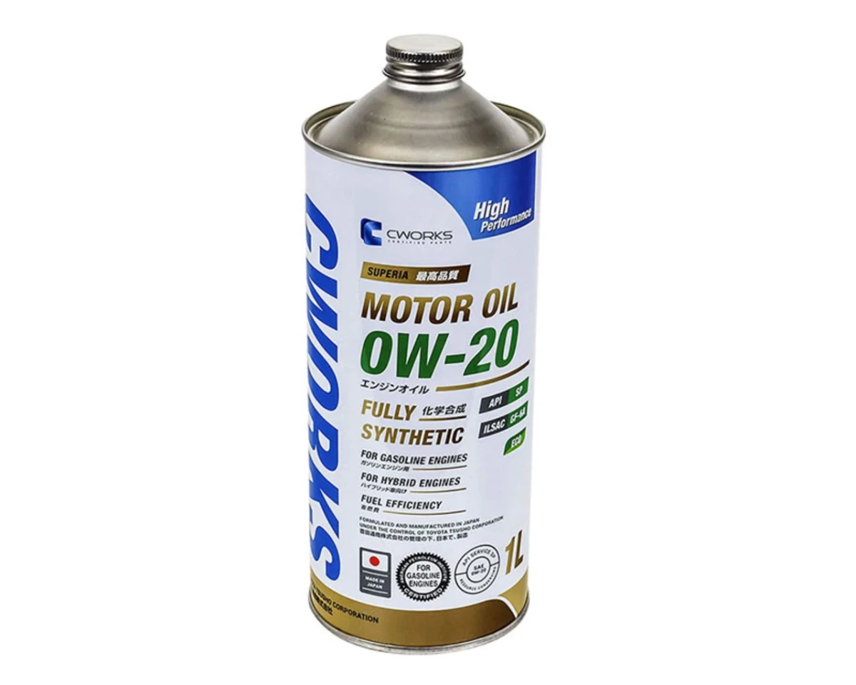 Масло моторное CWORKS 0W-20 1л A11SR1001