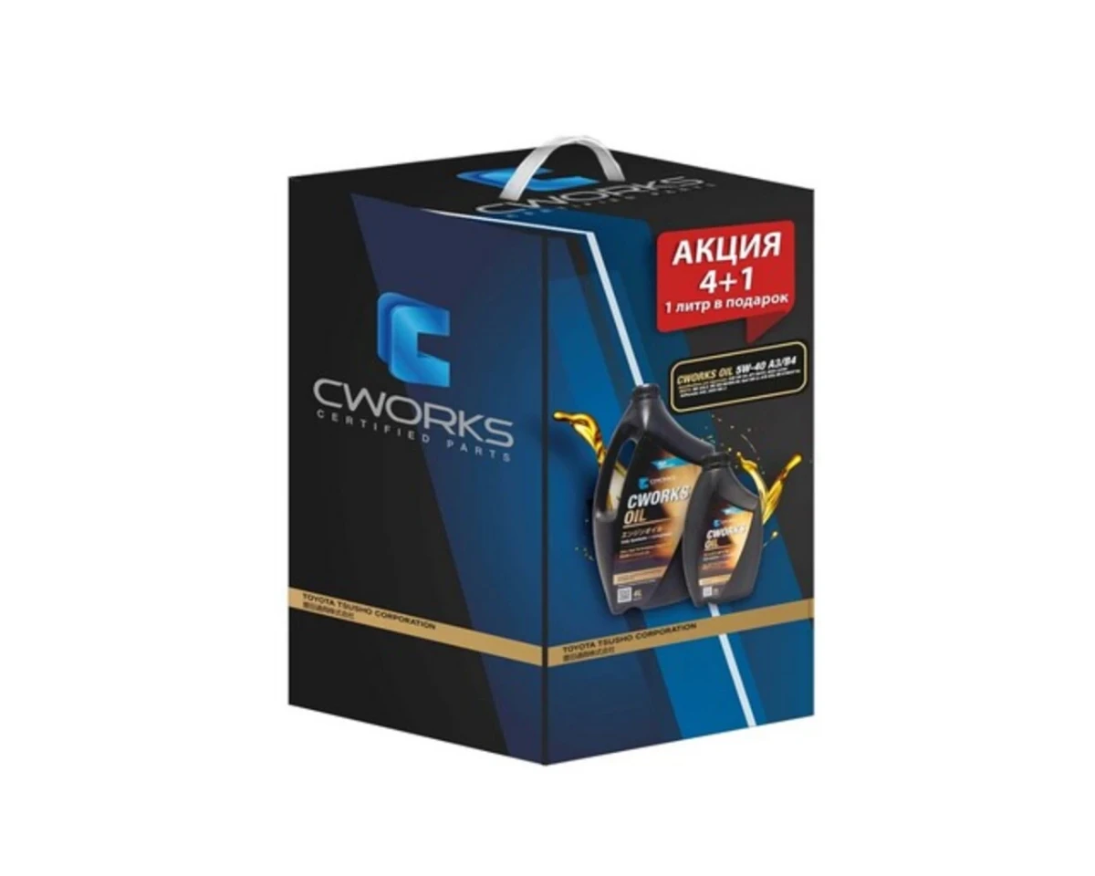 Масло моторное CWORKS 5W-40 5л A130R3004A