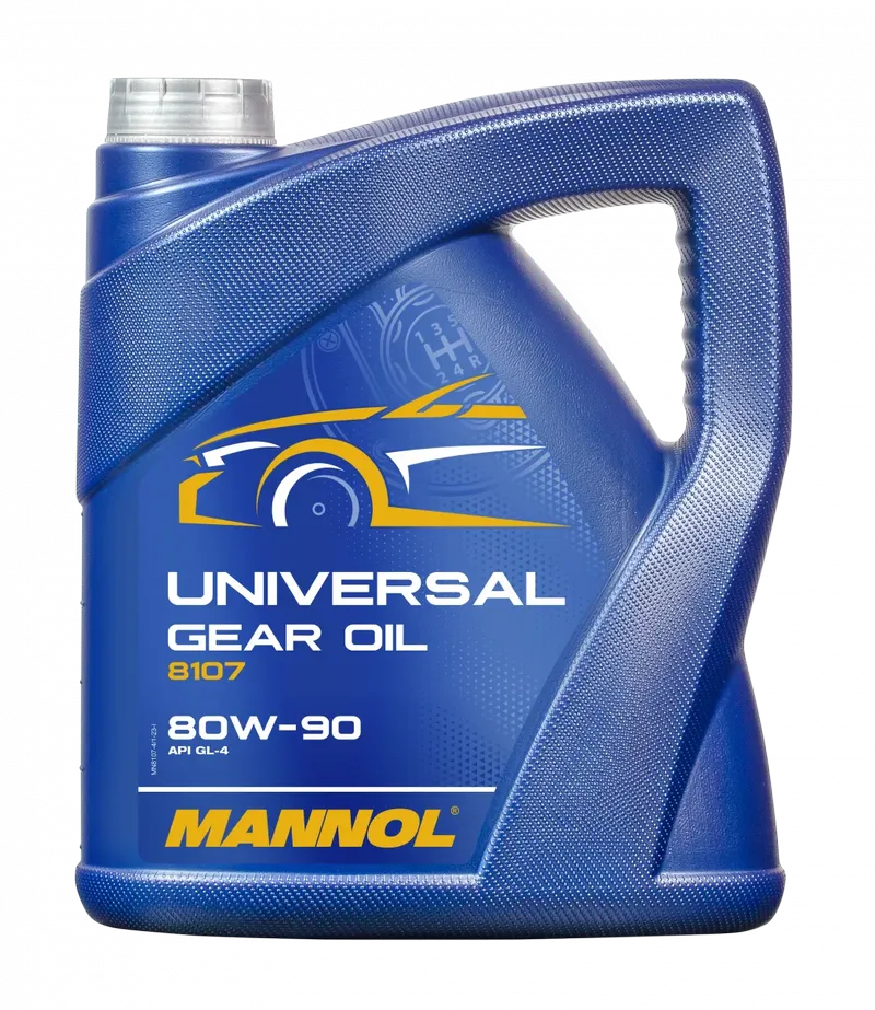 Трансмиссионное масло MANNOL 8107 UNIVERSAL GETRIEBEOEL 80W-90 4л MN81074