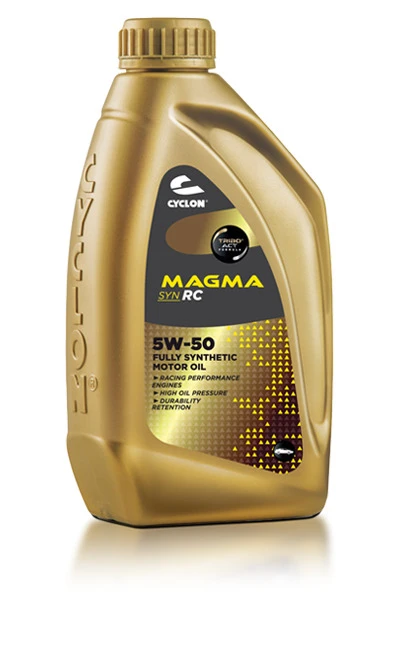 Изображение Масло моторное CYCLON MAGMA SYN RC 5W-50 1л JM04509 Масло моторное CYCLON MAGMA SYN RC 5W-50 1л JM04509