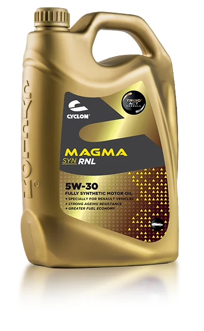 Изображение Масло моторное CYCLON MAGMA SYN RNL 5W-30 5л JM02507 Масло моторное CYCLON MAGMA SYN RNL 5W-30 5л JM02507