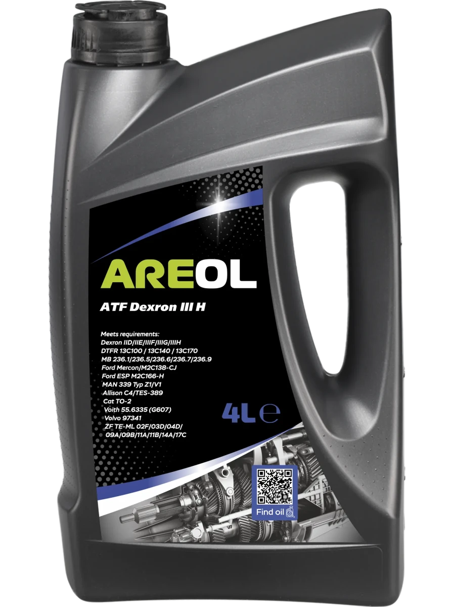 Трансмиссионное масло AREOL ATF DIII H 4л AR173